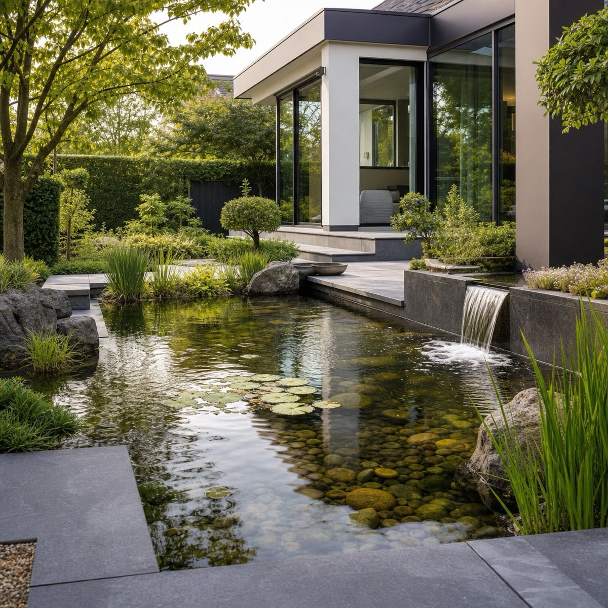 Vijverarchitect Projecten sfeerbeeld