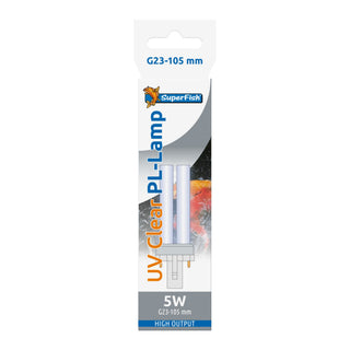Superfish UV PL Lamp 5W G23 105mm - vervanglamp voor UV-C vijverklaarders