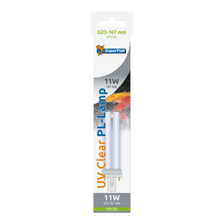 Superfish 11 Watt UVC PL lamp 167 mm - vervanglamp G23 fitting voor Combi Clear