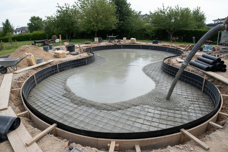Betonnen Koivijver Storten: Materialen, Wapening en Waterdichting
