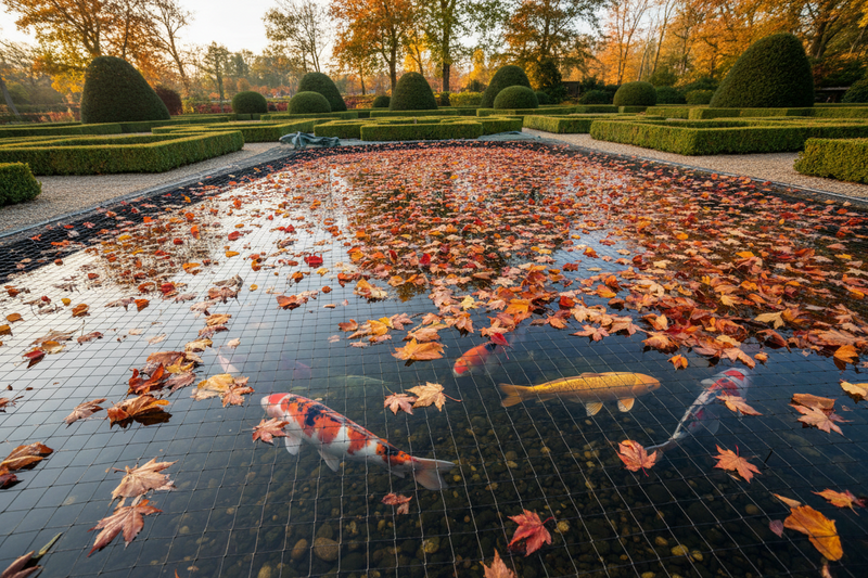 Bladvanger en Vijvernet: De Beste Bescherming tegen Herfstbladeren