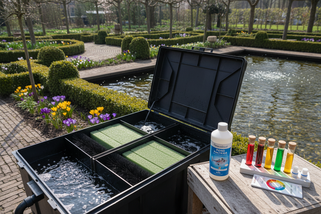 Filterstart in het Voorjaar: Bacterien Opkweken in 4 Weken