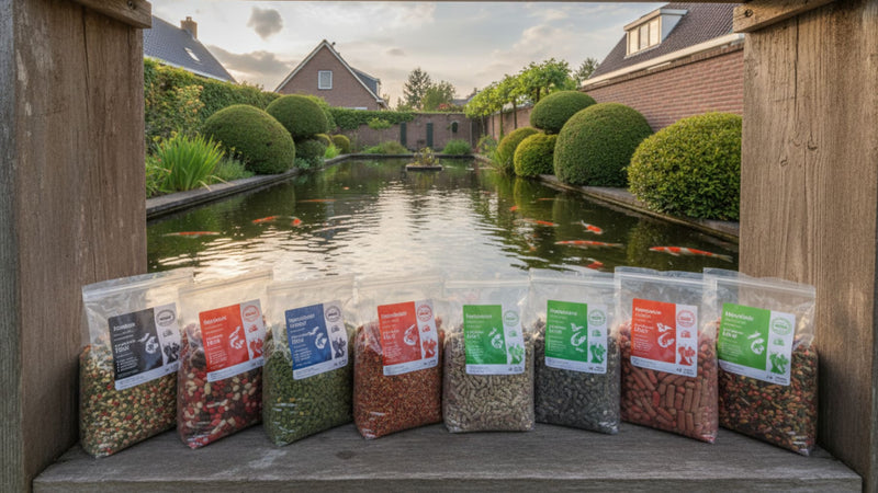 Verschillende soorten koivoer als context voor voerkeuze en bewaren.