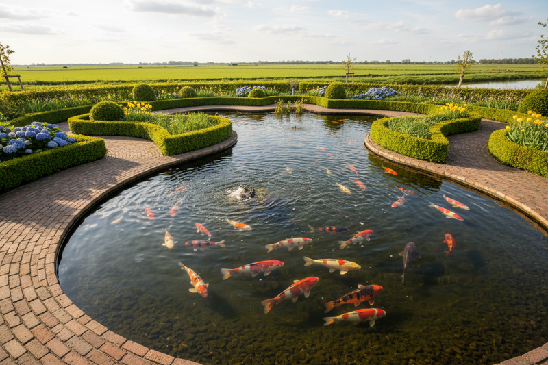 Stromingspatronen in de Vijver: Dode Hoeken Voorkomen voor Beter Water