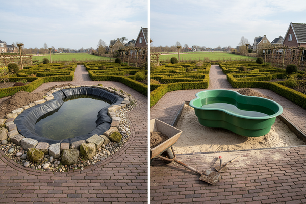 Vijverfolie of Prefab? Welk Type Vijver Past bij Jouw Tuin