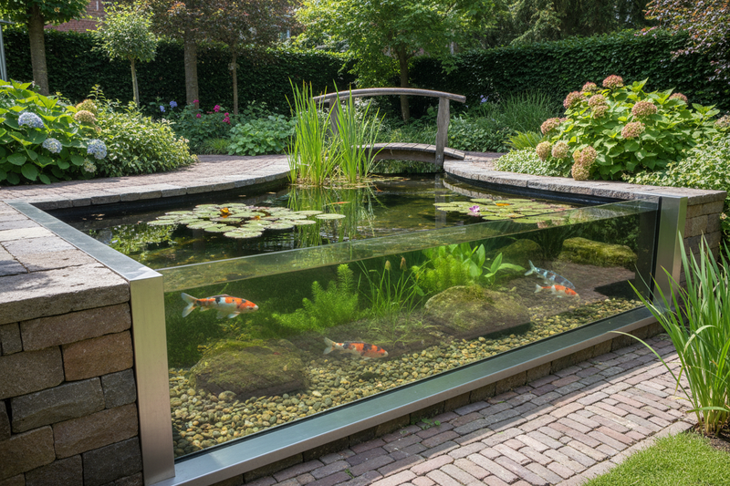Vijverkijkvenster (Window): Zo Bouw Je een Glazen Wand in de Vijver