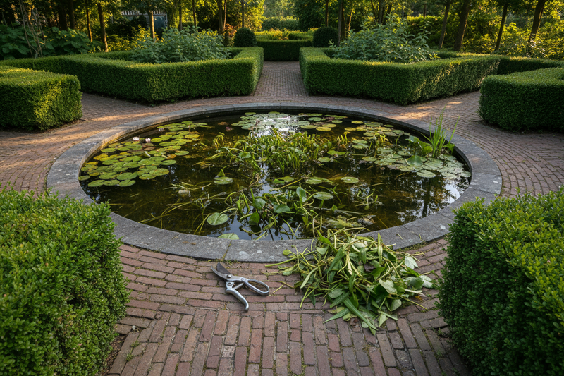 Vijverplanten Snoeien en Uitdunnen: Wanneer en Hoe