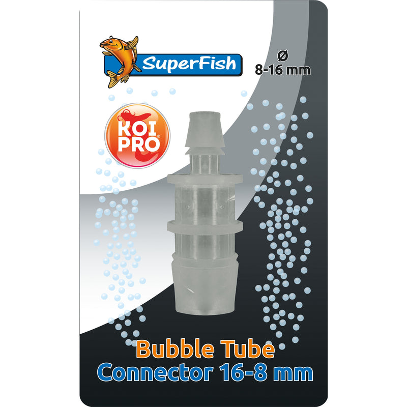 Koi Pro Koi Pro Bubble Connector 16-8/12 Mm - productfoto — Onderhoudsproduct bij Vijvercentrum