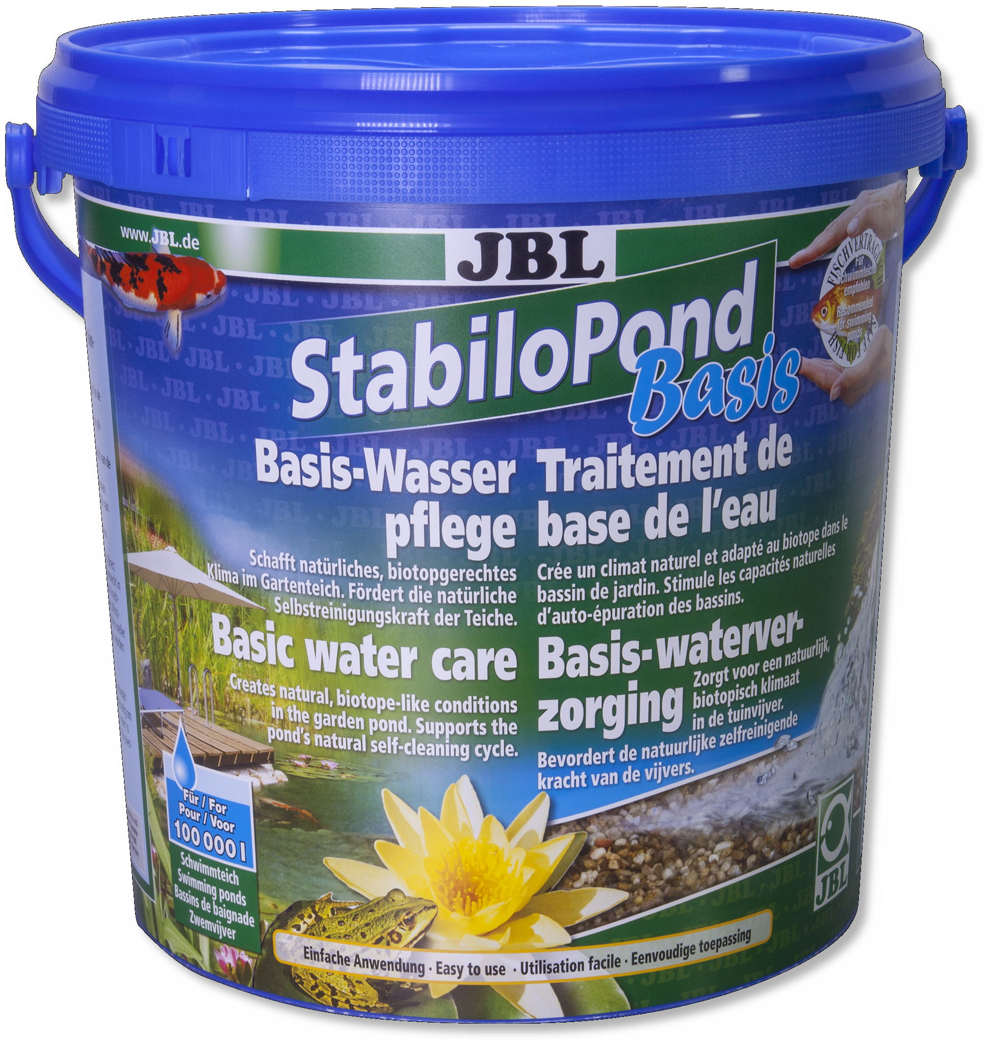 JBL StabiloPond Basis 10 kg - mineralenmix voor vijverwater