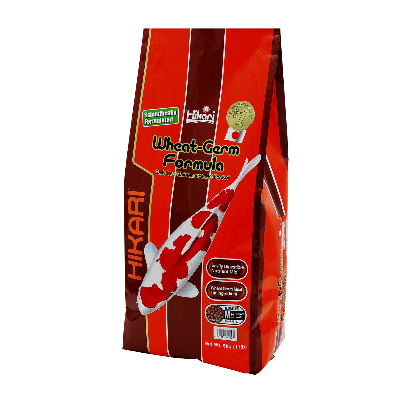 Hikari - Wheat-Germ Medium 5 kg - 0042055063821 HIKARI WHEAT GERM MEDIUM 5 KG 3D