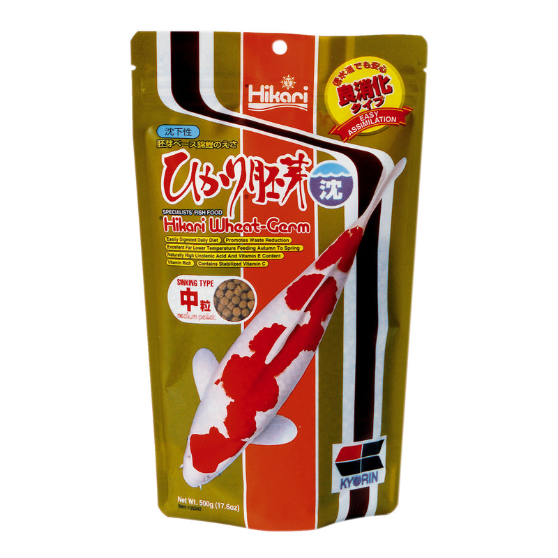 Hikari Wheat-Germ Sinking Medium 500g, Koivoer Seizoen bij Vijvercentrum