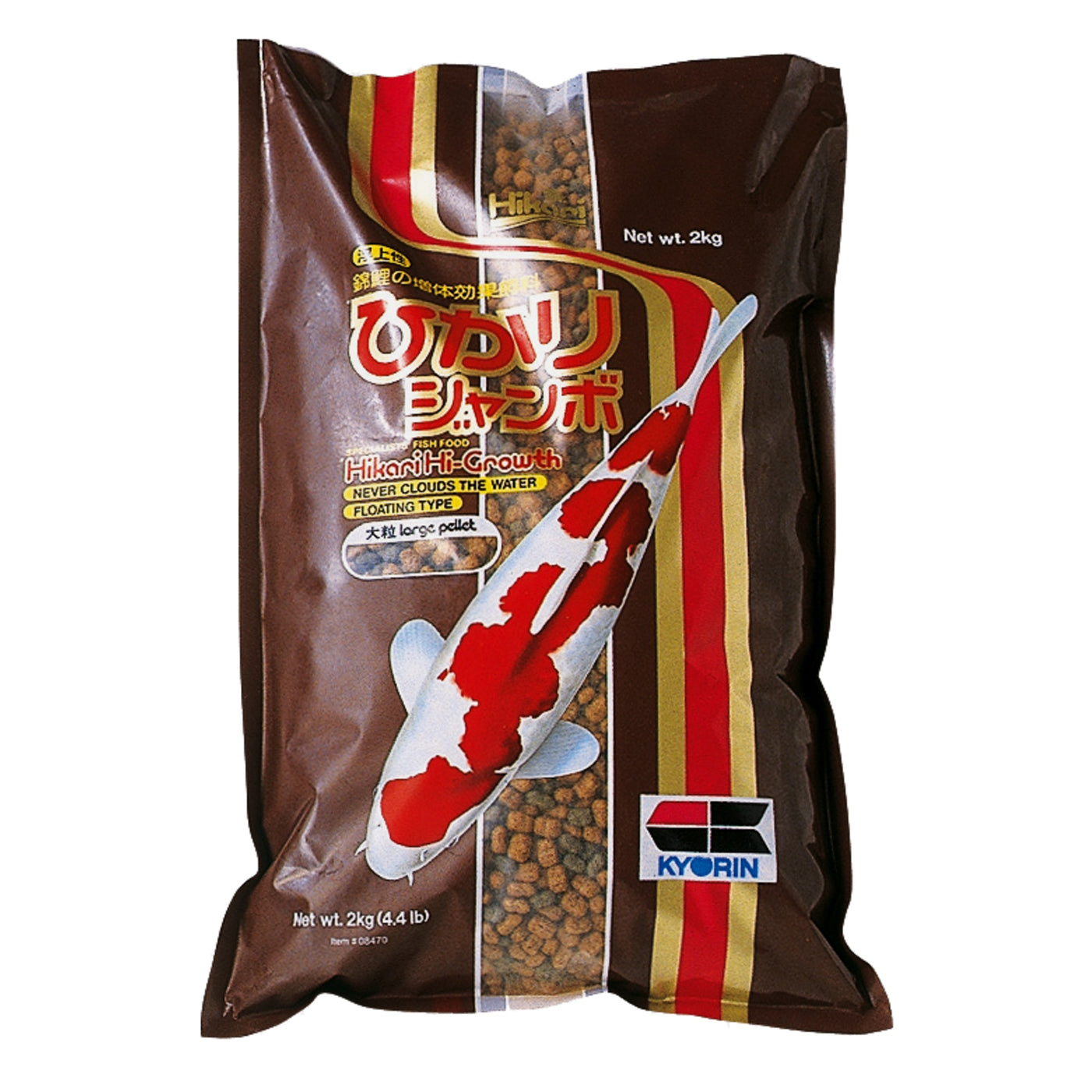 Hikari Hi-Growth 2 kg - eiwitrijk groeivoer voor koi