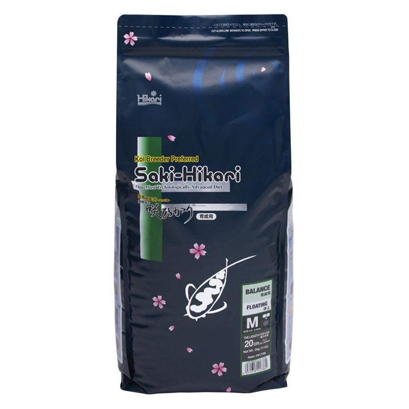 Saki Hikari Balance Medium (5 kg) - Dagelijks basis koivoer, Koivoer Basis bij Vijvercentrum