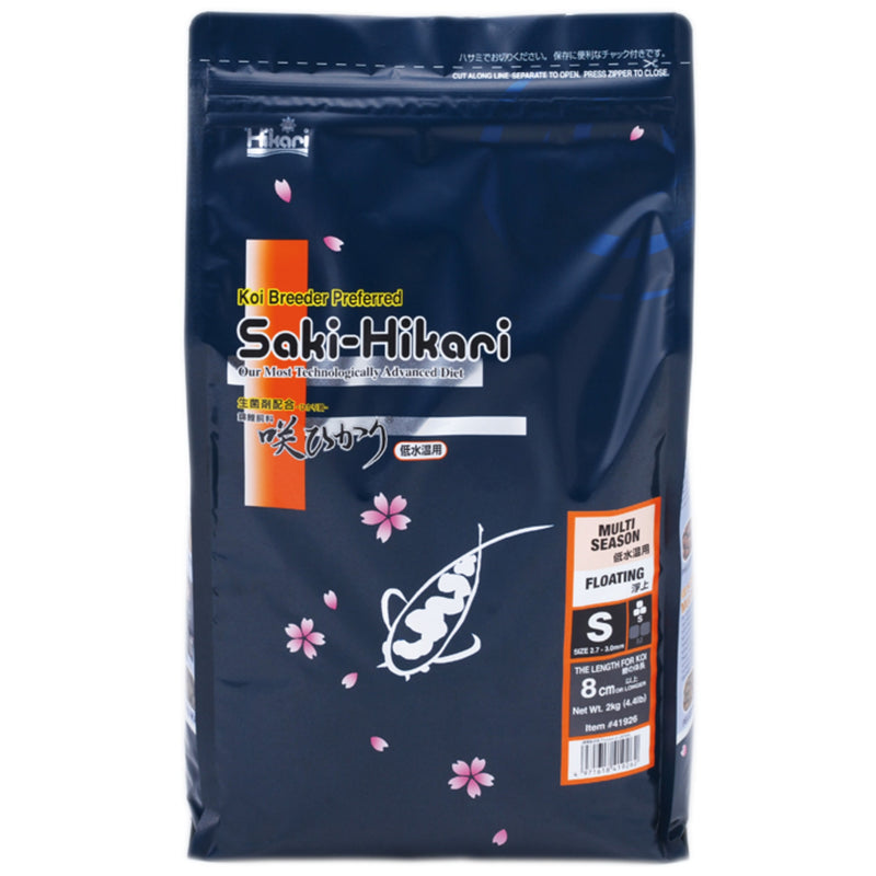 Saki Hikari Multi Season S 2 kg - Japans allround koivoer kleine korrel, Koivoer Basis bij Vijvercentrum