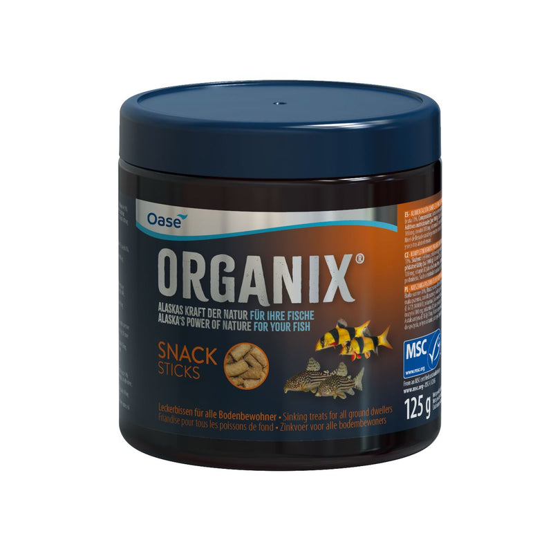 Oase ORGANIX Snack Sticks 250ml - Visvoer sticks voor bodemvissen en garnalen, afbeelding 2 Visvoer