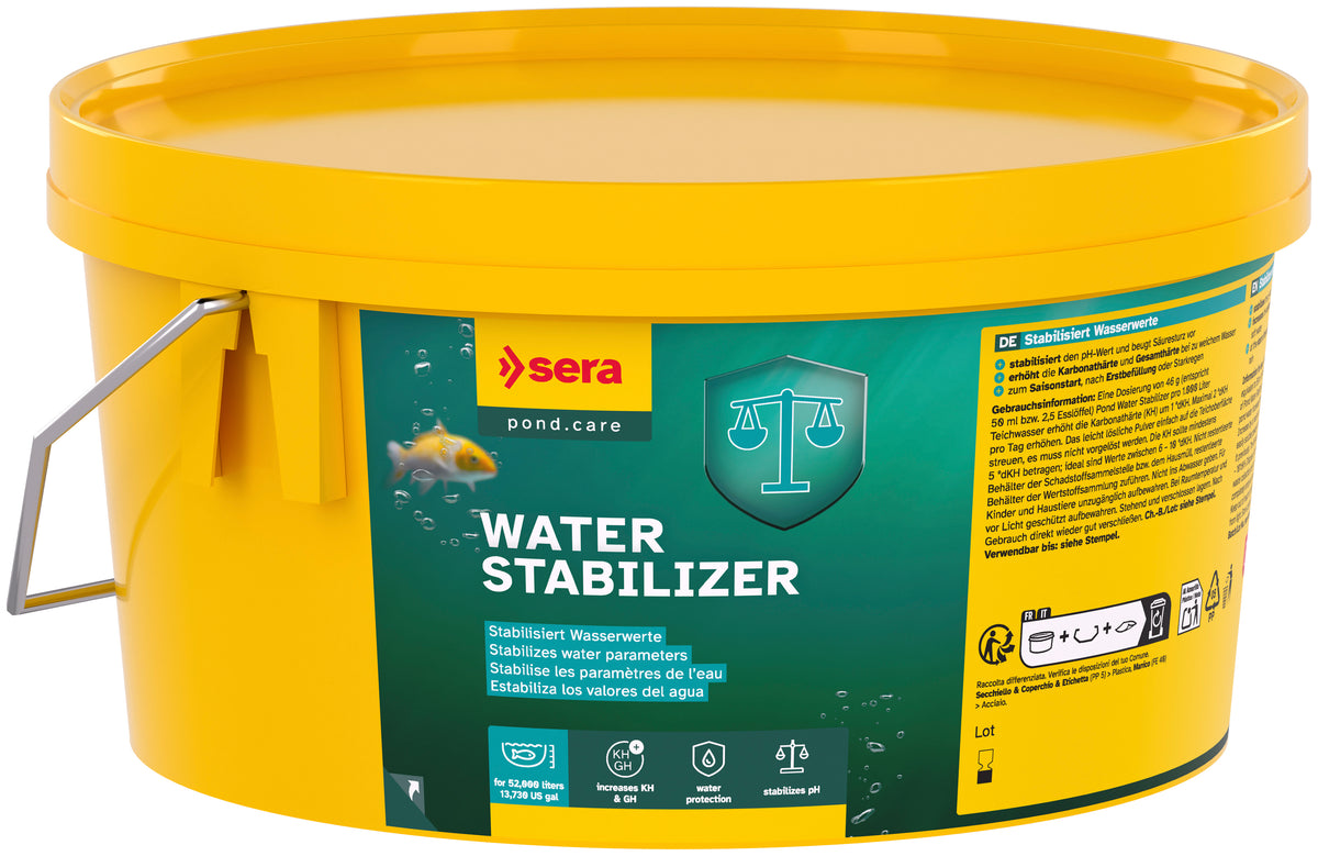 Pond Water Stabilizer 2.4KG - Voorkom zuurgraadval met de Sera Pond Water Stabilizer 2,2L | Sera productafbeelding