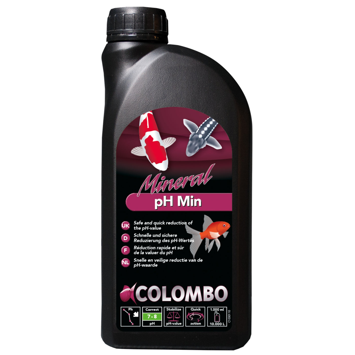 Colombo pH- 1.000 ml - verlaagt de pH-waarde van vijverwater