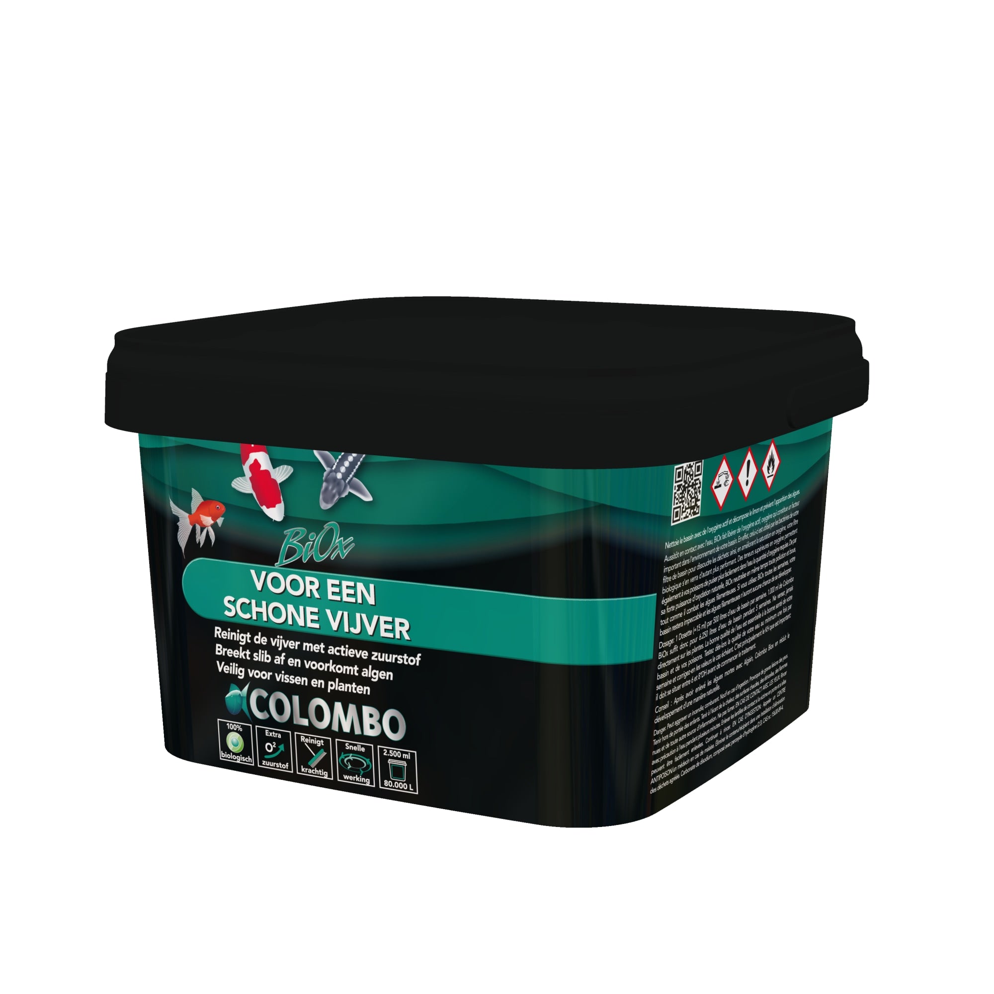 Colombo BiOx - voor een schone vijver - 2.500 ml - 8715897190391 COL.BIOX 2500ML 80.000L NL 3D