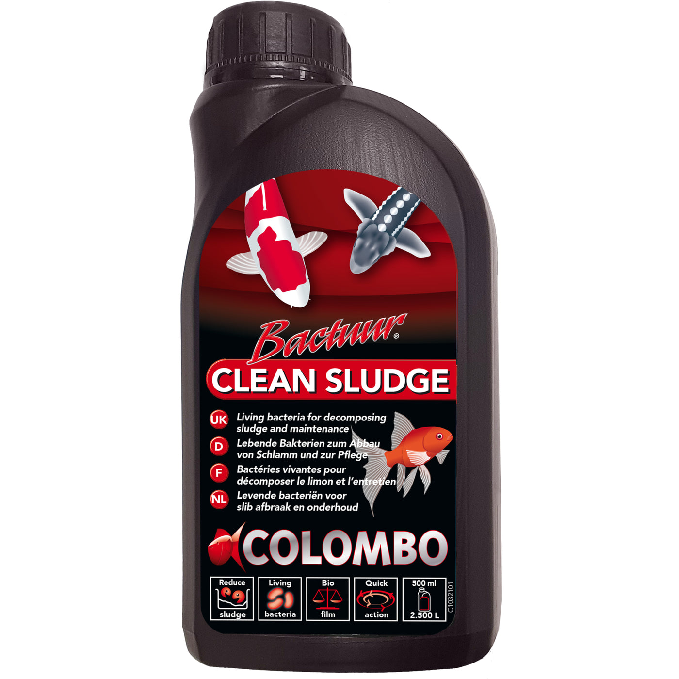 Colombo Bactuur Clean 500 ml - Reinigt het vijverwater biologisch