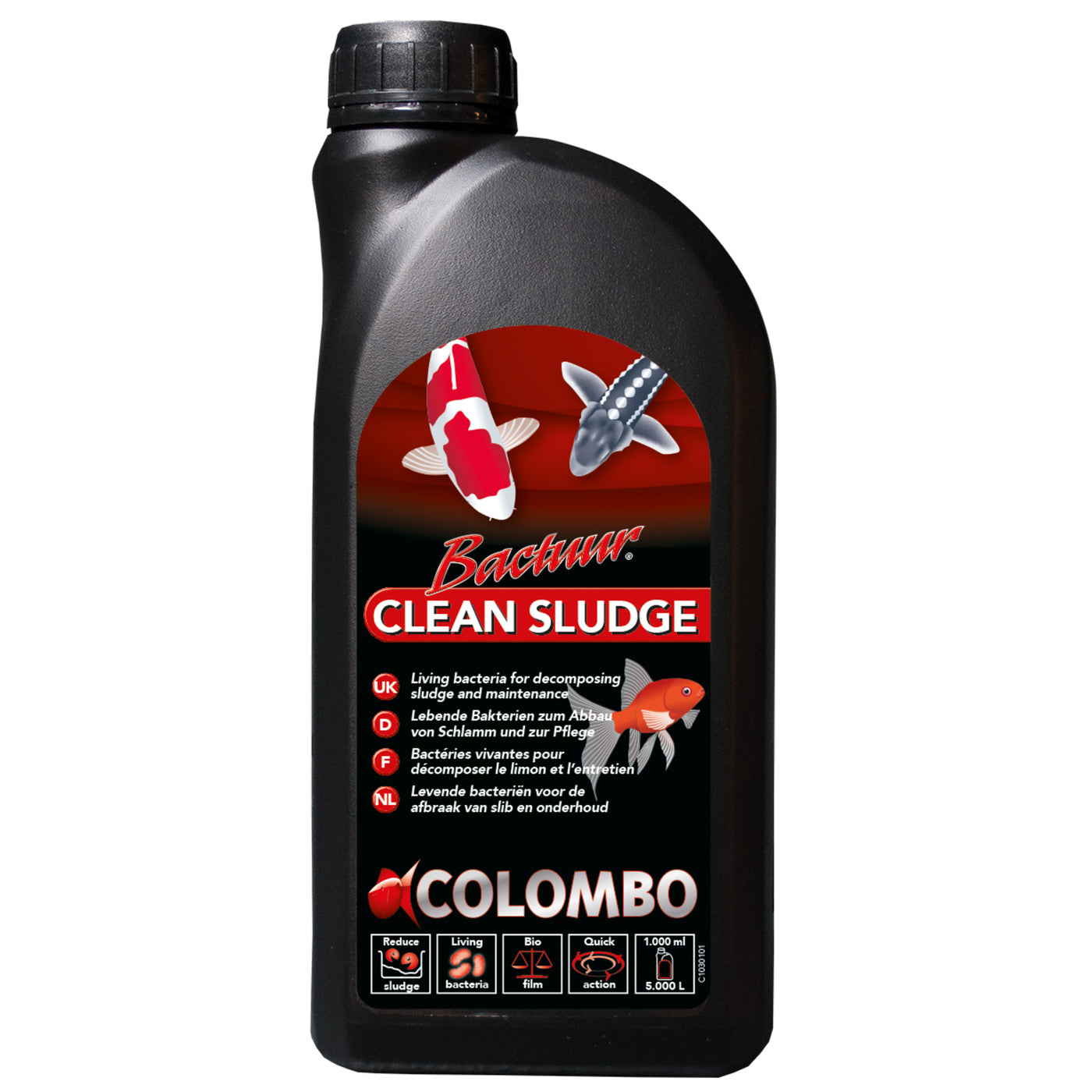 Colombo Bactuur Clean 1000 ml - biologische vijverreiniger voor helder water