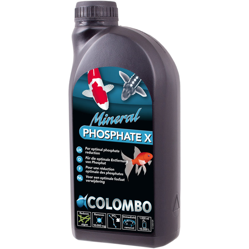 Colombo Phosphate X 1000 ml fosfaatverwijderaar - 8715897205767 COLOMBO PHOSPHATE X 1000ML 100.000L 3D, detailaanzicht Algenbestrijder