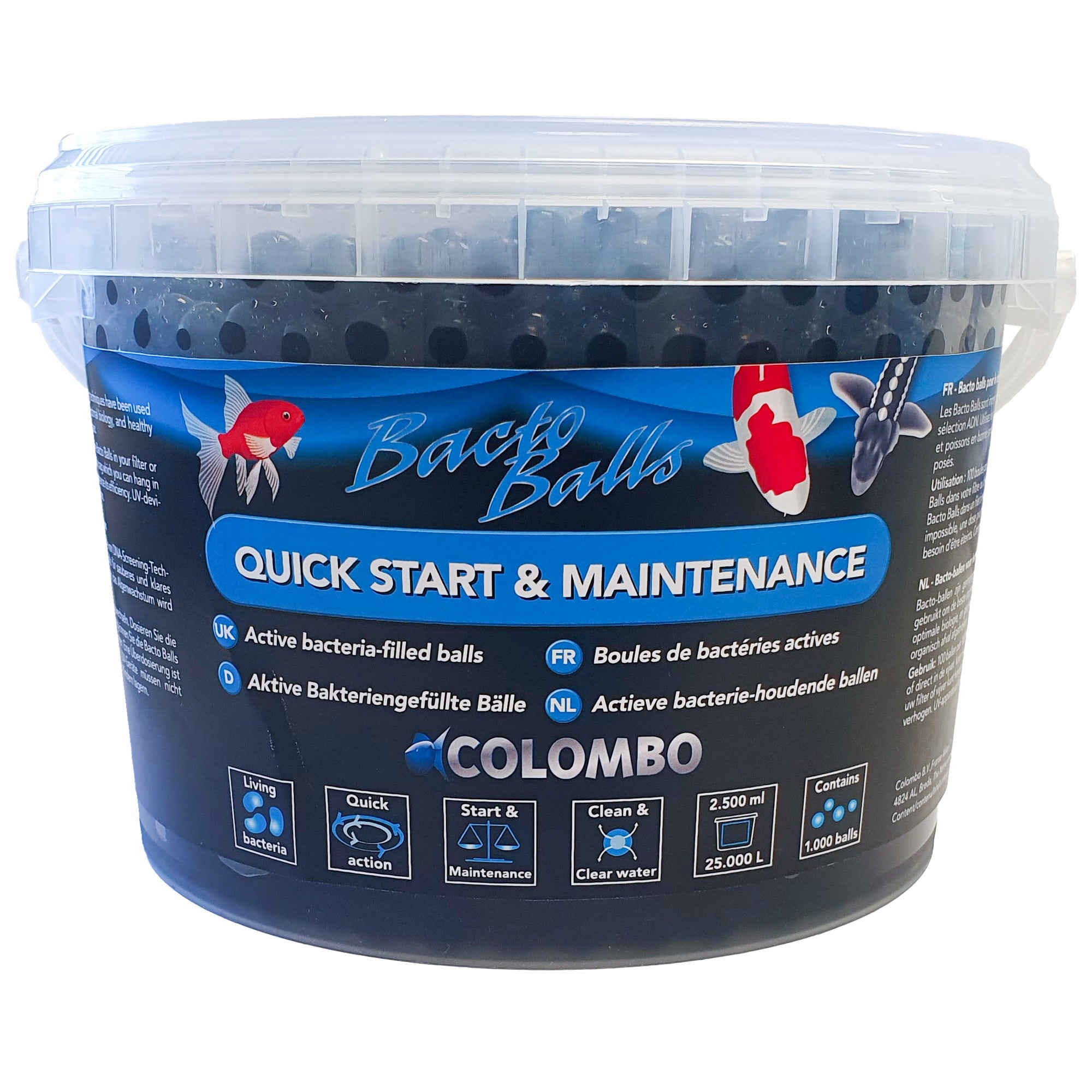 Colombo Bacto Balls 2500 ml - Bacterienbolletjes voor vijverfilterstart
