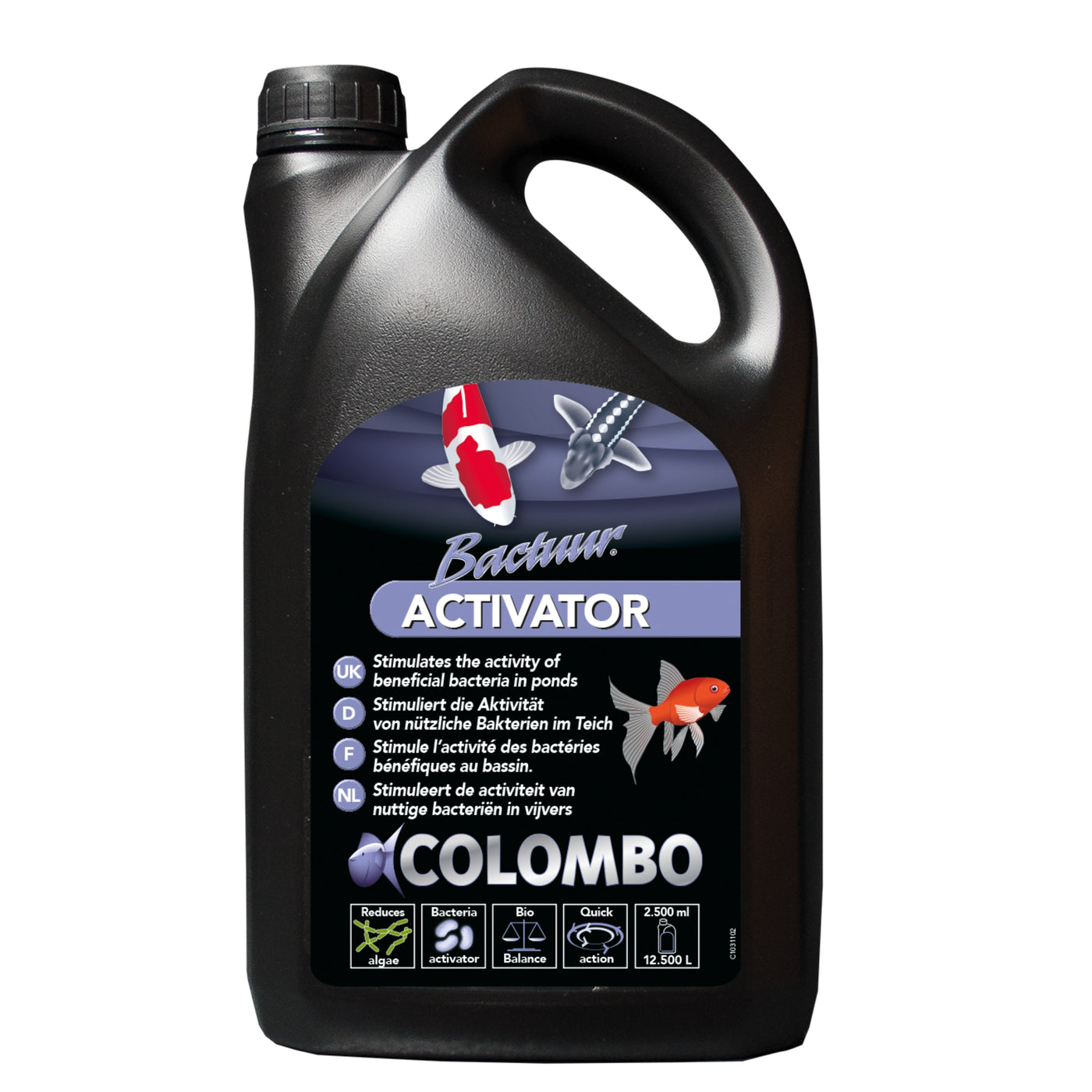 Colombo Bactuur Activator 2500 ml - Activeert en versnelt de biologische filtratie