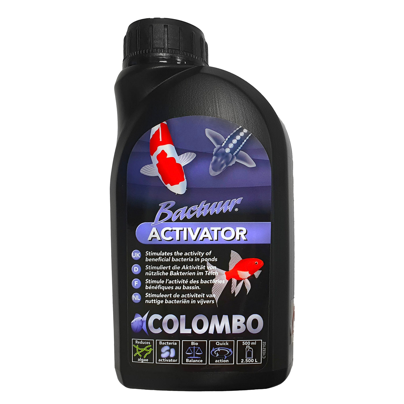 Colombo Bactuur Activator 500 ml - activeert filterbacterien in de vijver