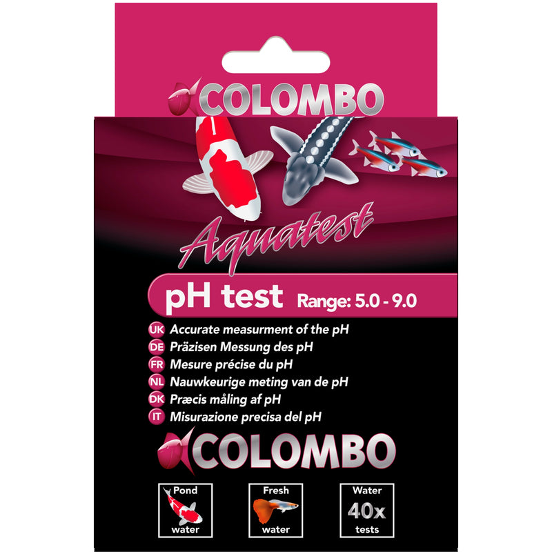 Colombo pH Test - Nauwkeurige druppeltest voor vijverwater, Watertest bij Vijvercentrum