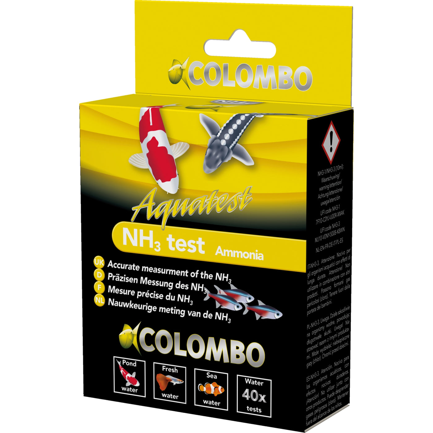 Colombo NH3 Test - 8715897030970 COLOMBO NH3 TEST 3D