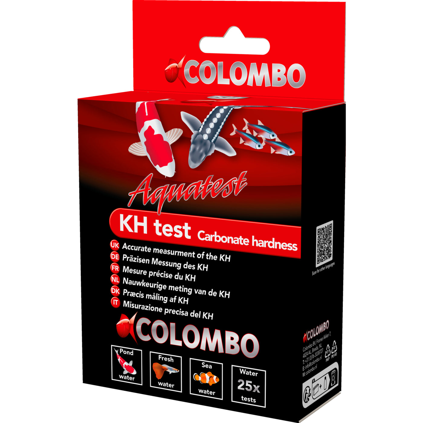 Colombo KH Test - 8715897189753 COLOMBO KH TEST 3D