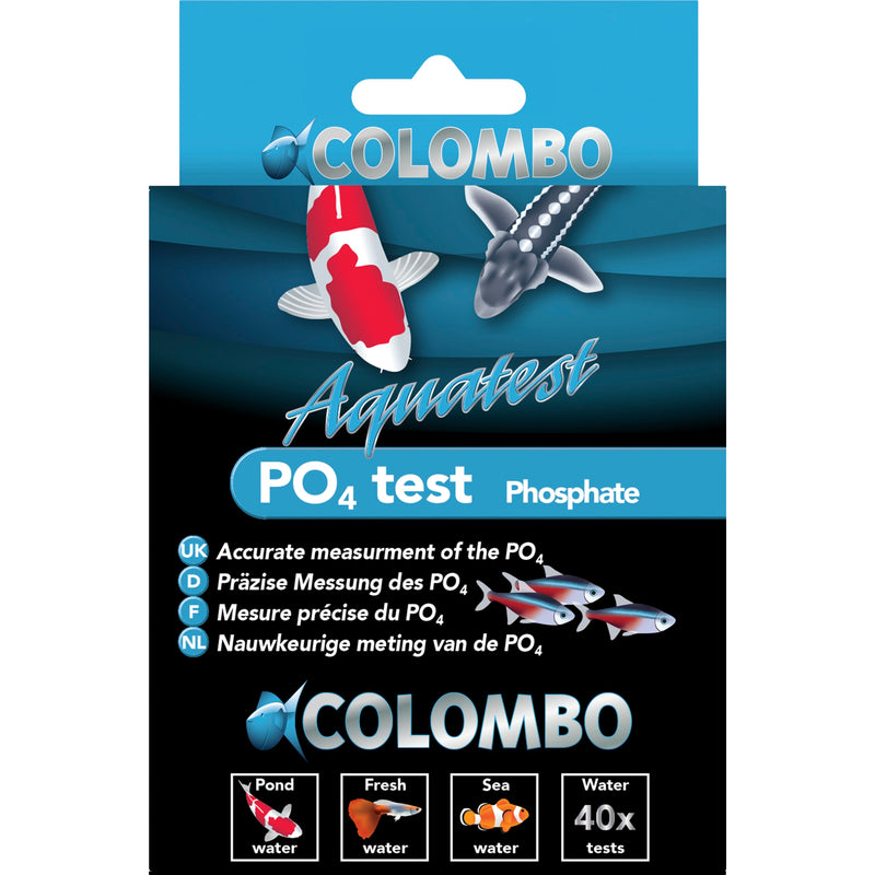 Colombo PO4 Test - fosfaat druppeltest voor vijverwater, Watertest bij Vijvercentrum