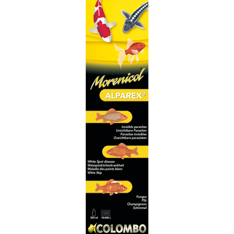 Colombo Alparex 500 ml, Vismedicijn bij Vijvercentrum