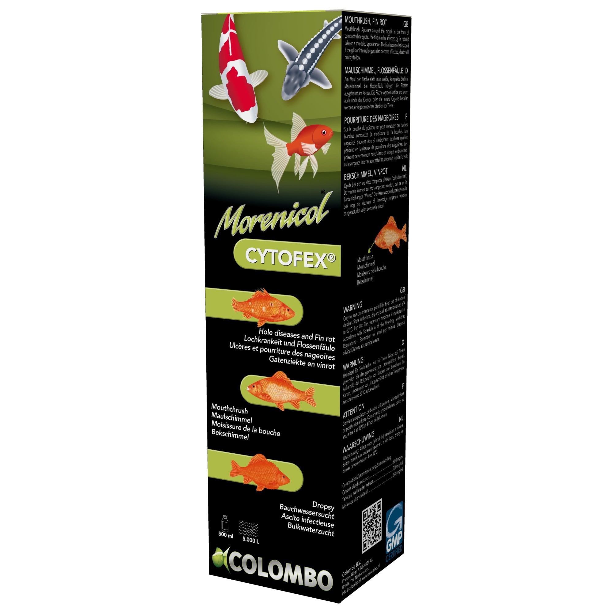 Colombo Cytofex 500 ml - 8715897025617 CYTOFEX 500 ML 5.000L 3D