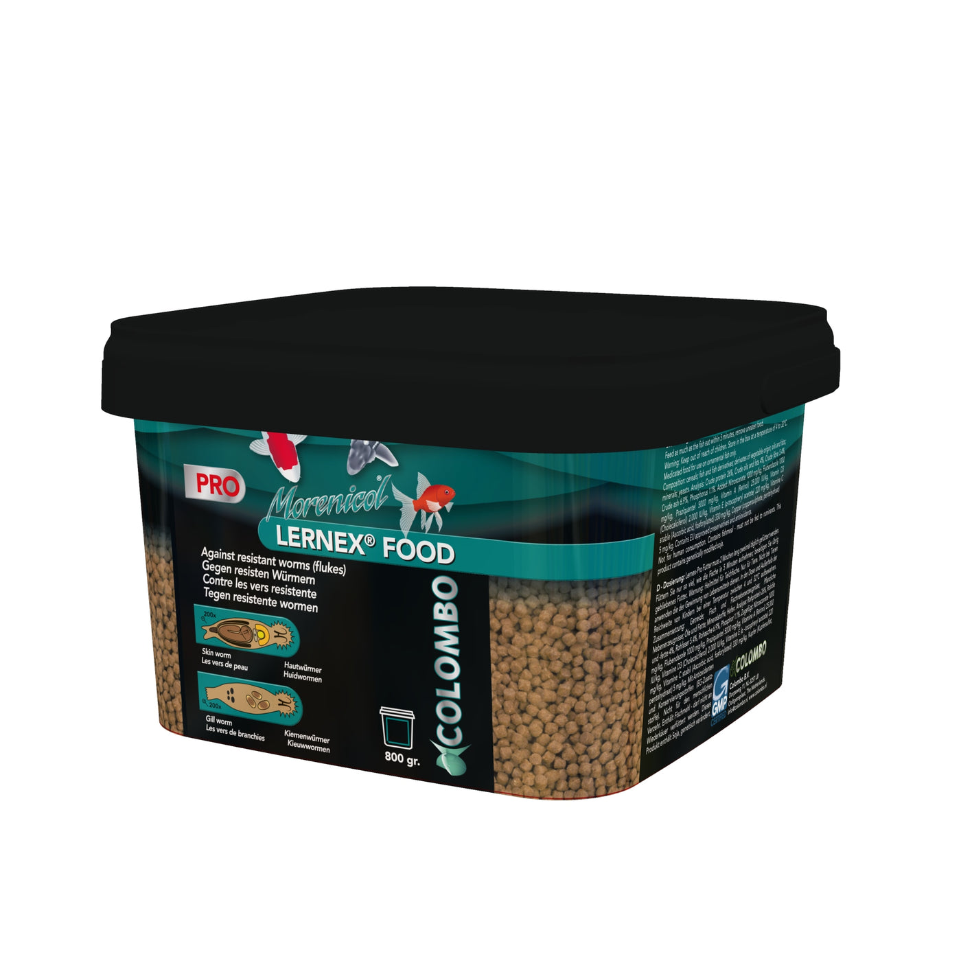 Colombo Morenicol Lernex Pro Food 800 gram behandelvoer - 8715897114618 LERNEX FOOD 2500 ML 3D