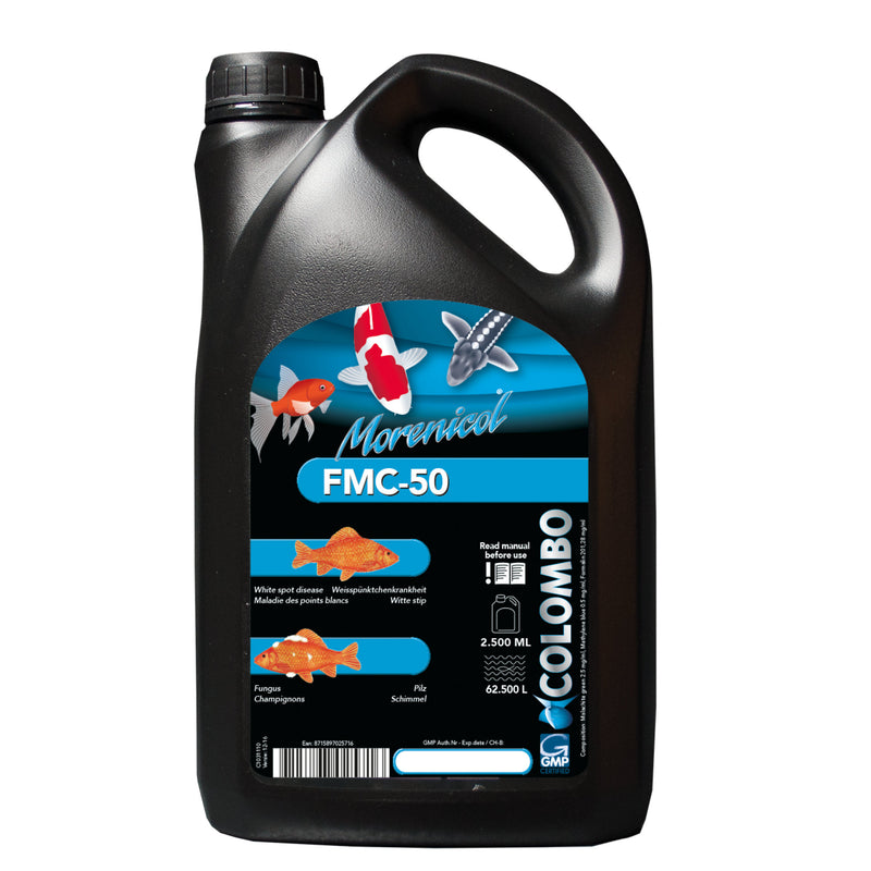 Colombo FMC50 2500 ml tegen schimmel en witte stip, Vismedicijn bij Vijvercentrum