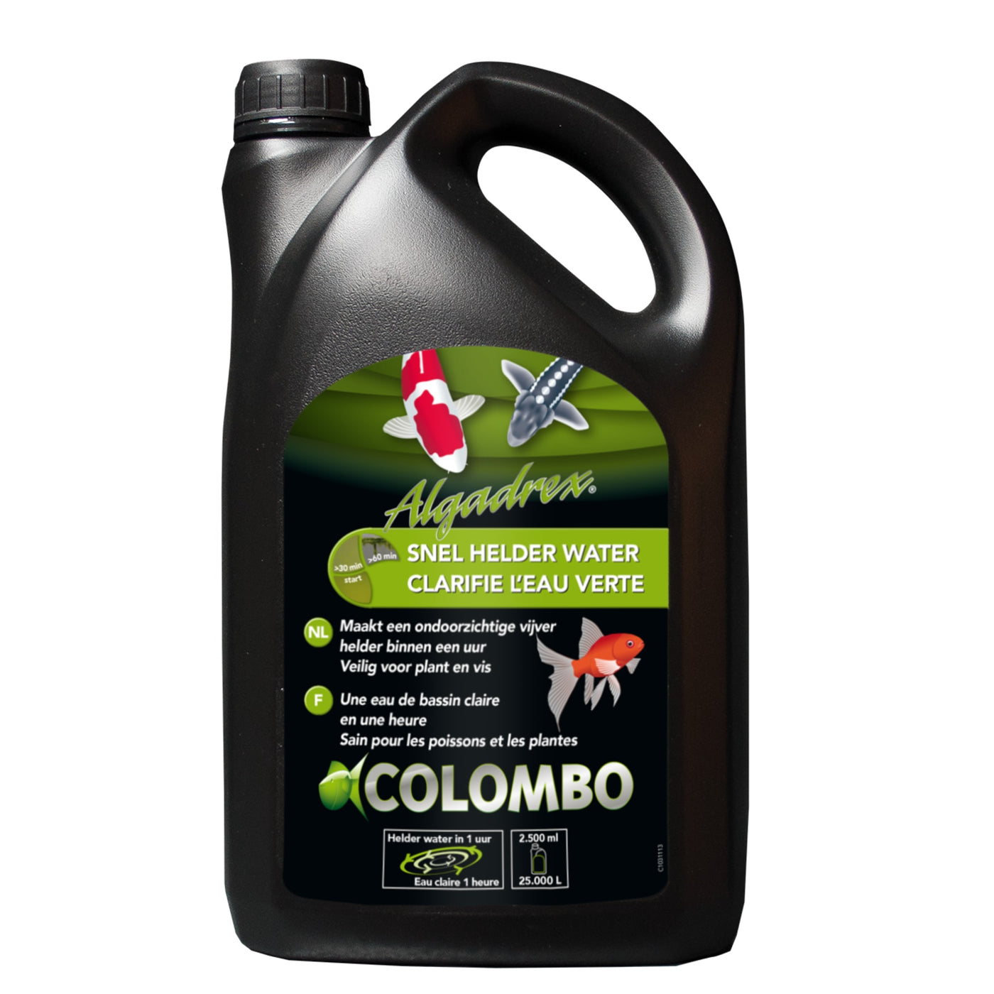 Colombo Algadrex 2500 ml - vlokmiddel tegen groen vijverwater tot 25.000 liter