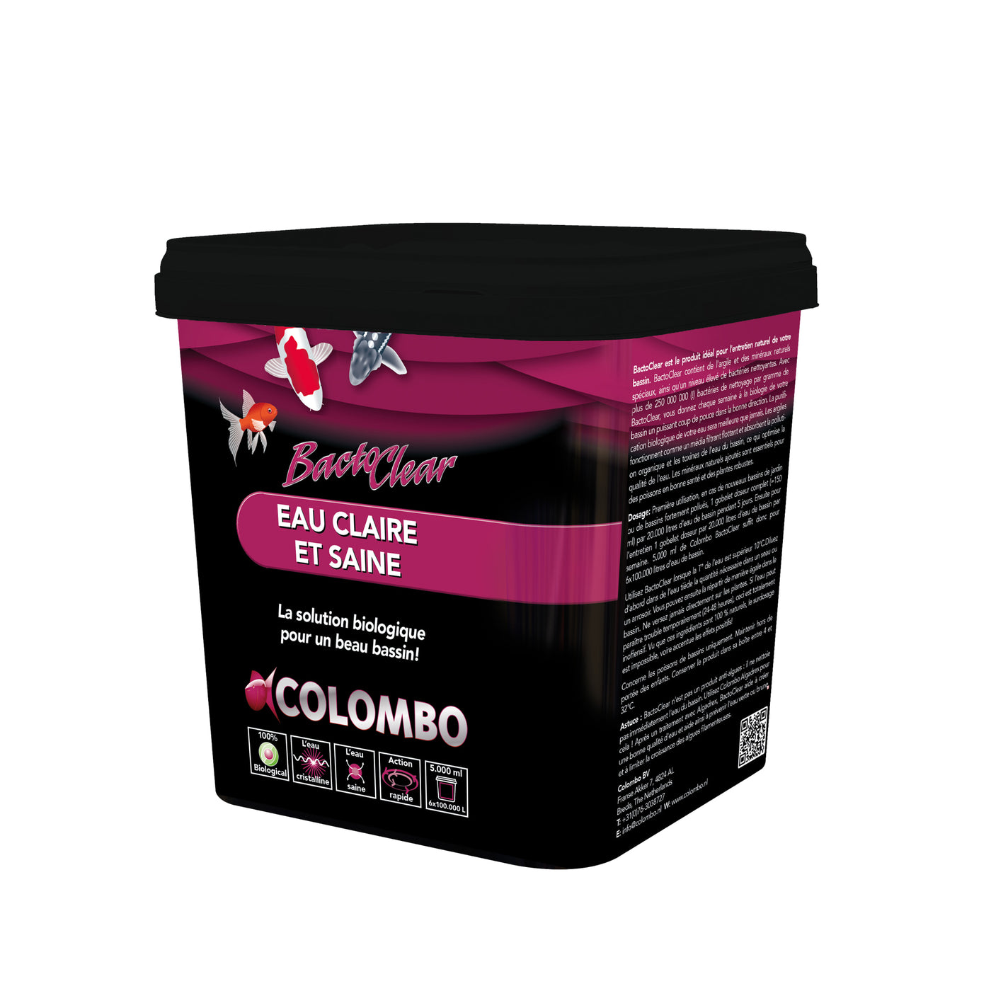 Colombo Bactoclear 5.000 ml biologische slibafbraak voor vijvers tot 100.000 liter