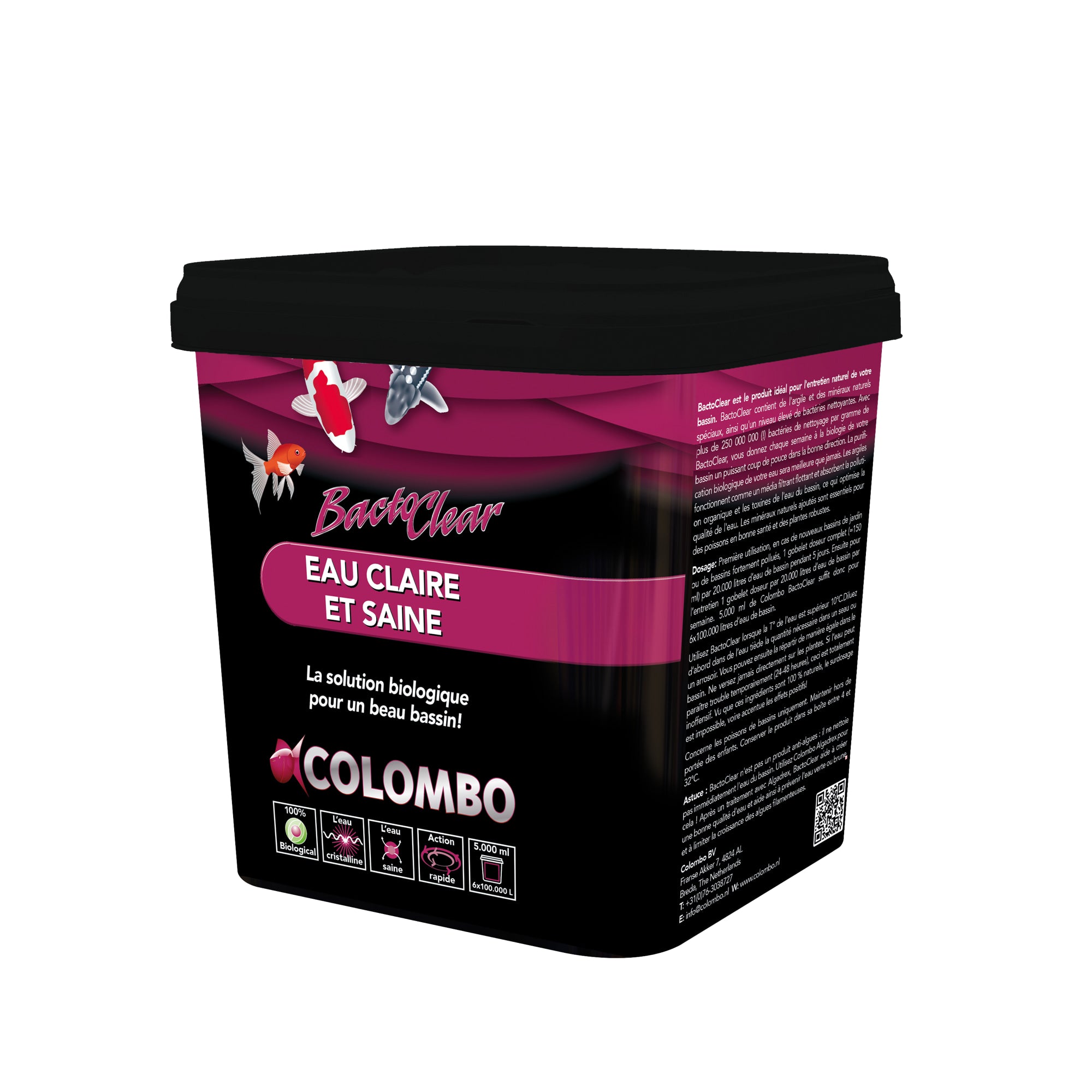 Colombo Bactoclear 5.000 ml biologische slibafbraak voor vijvers tot 100.000 liter