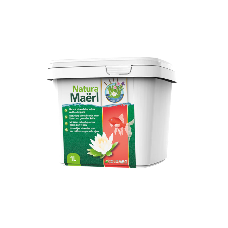 Colombo Natura Maerl 1000 ml - natuurlijke KH-buffer van zeewierkalcium - 8715897316944 COLOMBO NATURA MEARL 1000 ML 3D, detailaanzicht Waterverbeteraar