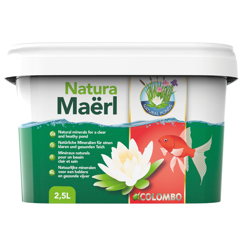 Colombo Natura Maerl 2500 ml - natuurlijke KH- en pH-stabilisator voor vijvers, Waterverbeteraar bij Vijvercentrum