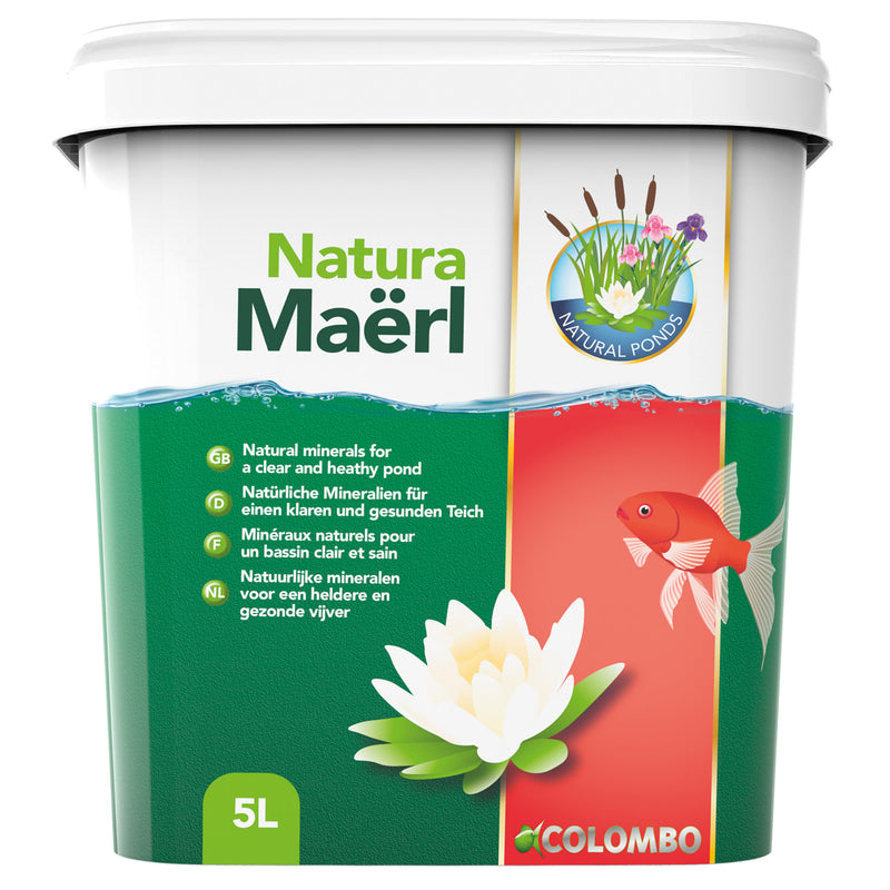 Colombo Natura Maerl 5000 ml - Natuurlijke KH-verhoging met zeekalk, Waterbehandeling bij Vijvercentrum