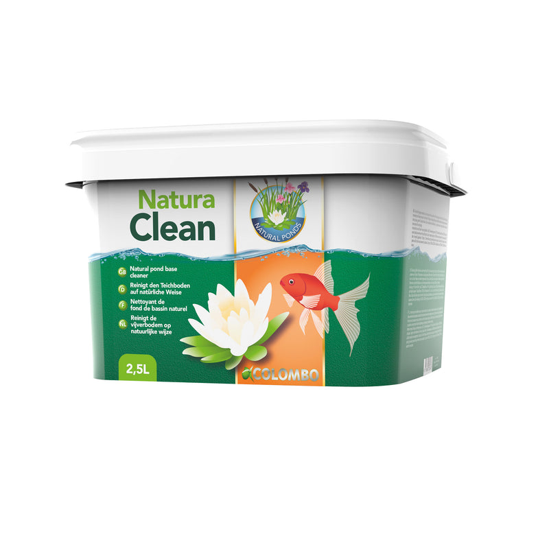 Colombo Natura Clean 2500 ml - Ecologische slibreductie voor vijvers - 8715897316982 COLOMBO NATURA CLEAN 2500 ML 3D, detailaanzicht Waterbehandeling