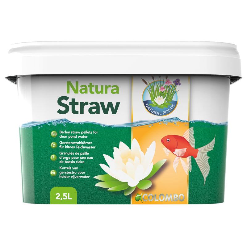 Colombo Natura Stro 2500 ml - vloeibaar gerstestro-extract tegen algengroei in vijvers, Algenbestrijding bij Vijvercentrum