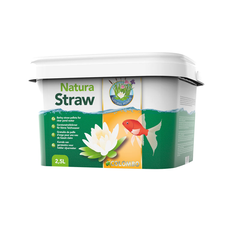 Colombo Natura Stro 2500 ml - vloeibaar gerstestro-extract tegen algengroei in vijvers - 8715897317002 COLOMBO NATURA STRAW 2500 ML 3D, detailaanzicht Algenbestrijding