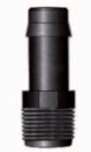 Europond slangpilaar PP 3/4 inch buitendraad x 25 mm tule