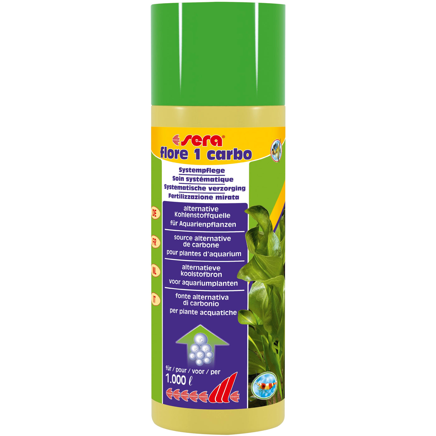Sera flore 1 carbo 250 ml - productfoto