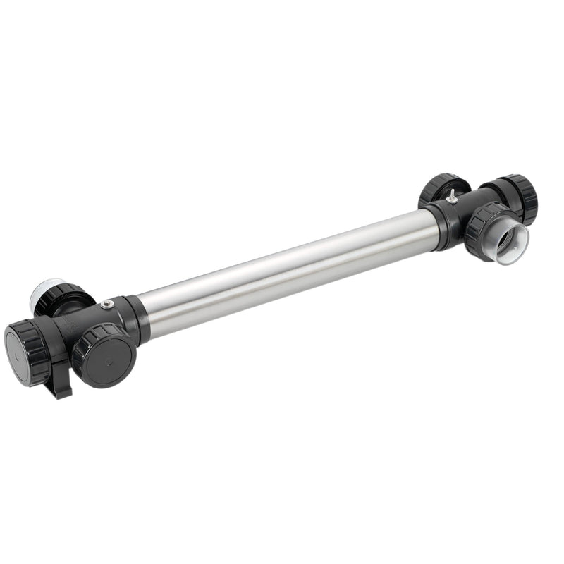 Koi Pro RVS UV-C T5 40W - roestvrijstalen UV-C unit voor vijvers tot 20.000 liter - 8715897244377 SF KOI PRO RVS UVC T5 40 W 40.000 LTR PRODUCT, detailaanzicht UV-C Unit
