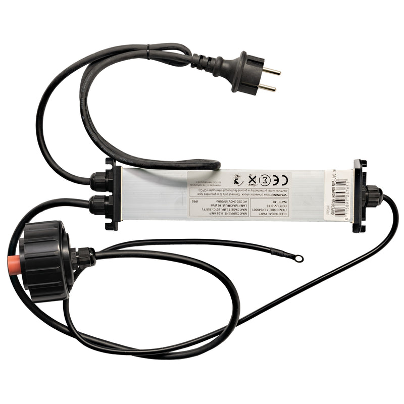 Koi Pro RVS UV Trafo T5 40W - vervangtrafo voor Koi Pro UV-C unit (model tot 2015), Onderdeel UV-C bij Vijvercentrum
