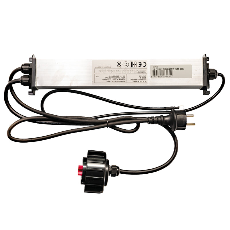 Superfish Tech UV Trafo T5 75W - transformator voor UV-C systeem, Onderdeel UV-C bij Vijvercentrum